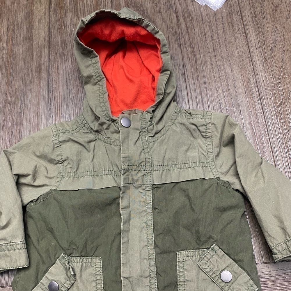 Old navy Jacket army green 6-9 month